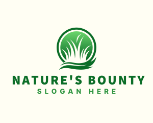 Nature Landscape Grass logo design