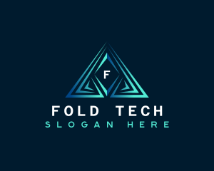 Triangle Pyramid Tech logo design