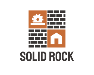 Brick Wall House  logo design