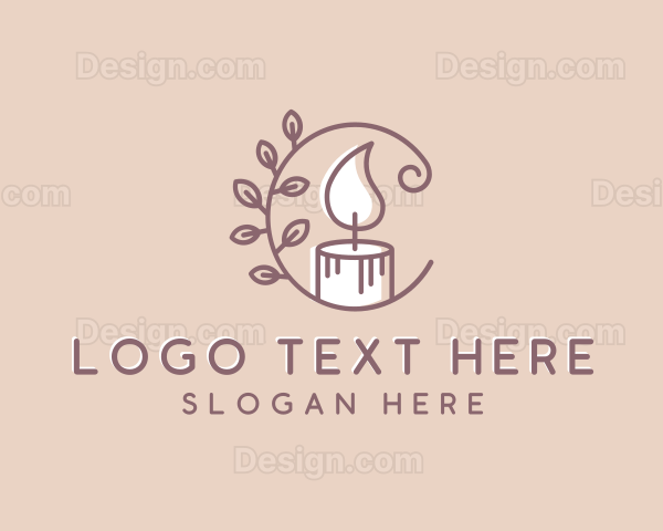 Decor Candle Wellness Logo