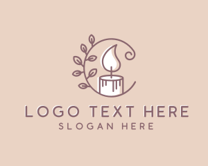 Decor Candle Wellness Logo