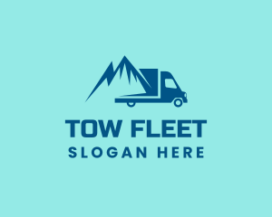 Mountain Truck Logistics logo design