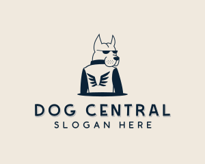 Pet Dog Jacket logo design