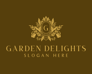 Garden Flower Boutique logo design