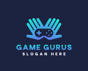 Gamer Console Hand Logo