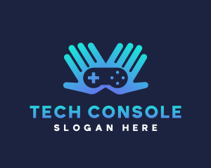 Gamer Console Hand logo