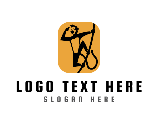 Yellow logo example 1