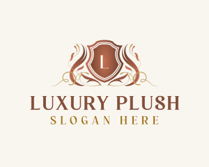 Luxury Shield  Insignia logo design