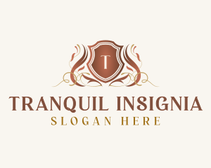 Luxury Shield  Insignia logo design