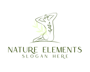 Natural Body Feminine logo design