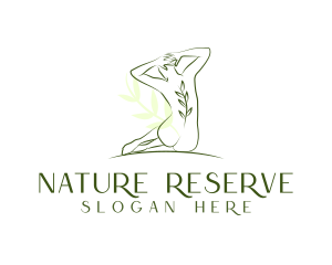 Natural Body Feminine logo design