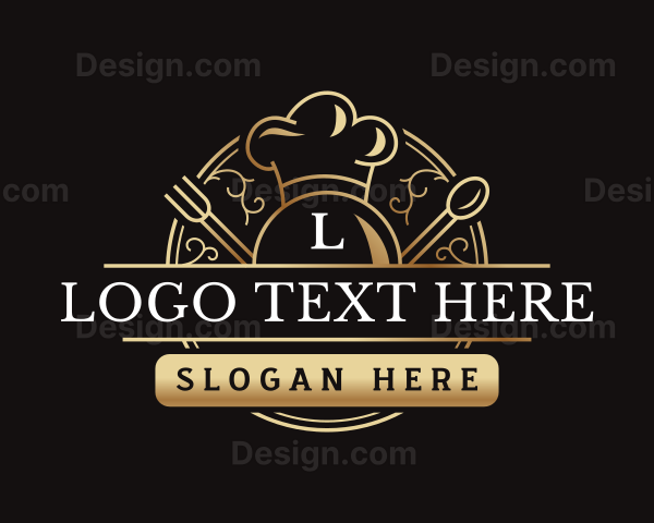 Luxury Chef Restaurant Logo