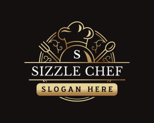 Luxury Chef Restaurant logo design