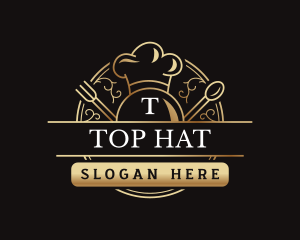 Luxury Chef Restaurant logo design