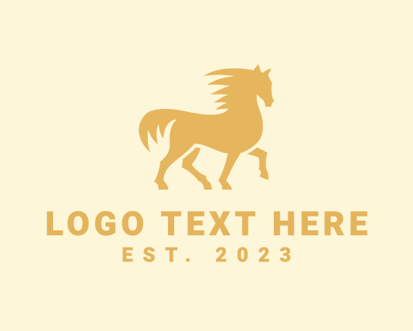 Fast Running Horse logo