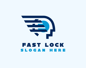 Fast Human Technology logo design