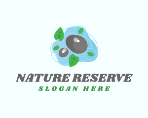 Nature Stone Pebble logo design