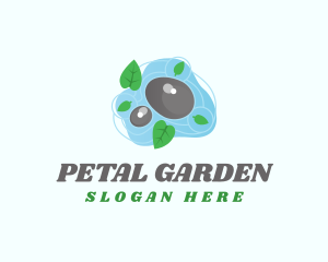 Nature Stone Pebble logo design