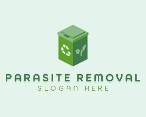 Trash Bin Sanitation logo design