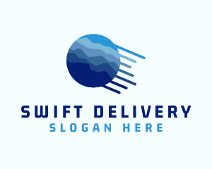 Global Delivery Sphere logo design