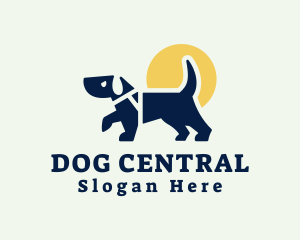 Pet Dog Walking  logo design