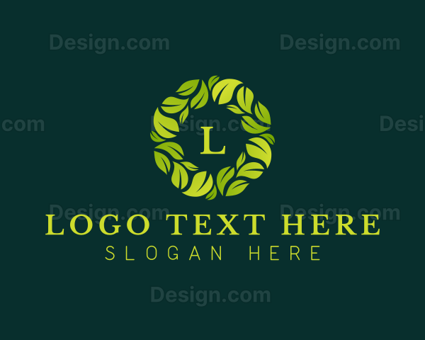 Organic Leaf Gardening Logo