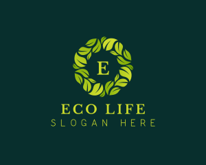 Organic Leaf Gardening logo design