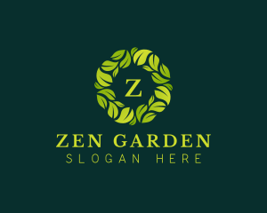 Organic Leaf Gardening logo design