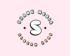 Cute Quirky Bubble logo design