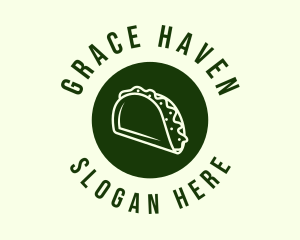 Green Taco Circle Logo