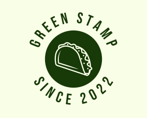 Green Taco Circle logo design