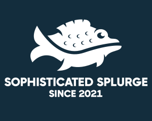 Wild Fish Aquarium logo design