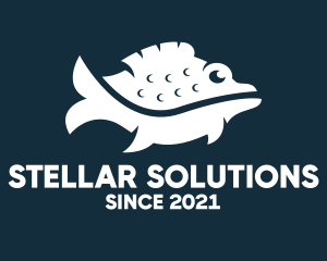 Wild Fish Aquarium logo design