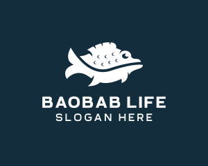 Wild Fish Aquarium logo design