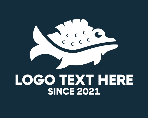 Aquarium logo example 3