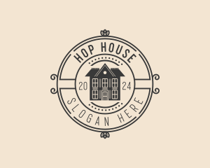 House Property Construction logo design