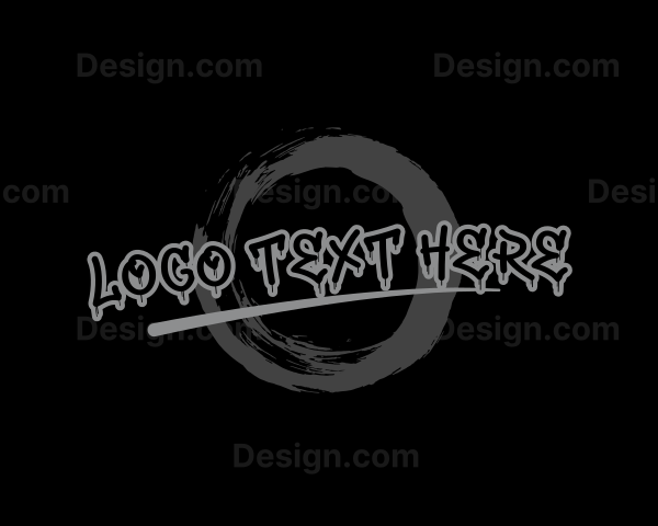 Punk Graffiti Wordmark Logo