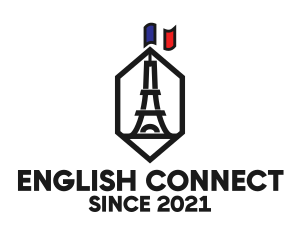 Eiffel Tower Landmark logo design