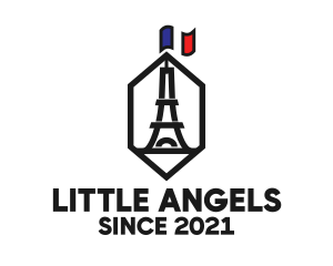 Eiffel Tower Landmark logo design