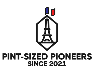 Eiffel Tower Landmark logo design