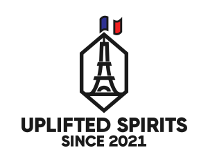 Eiffel Tower Landmark logo design