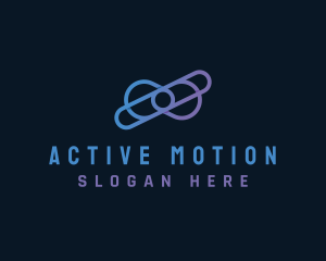 Creative Motion Loop logo design