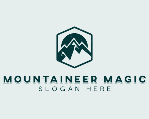 Travel Mountain Peak logo design