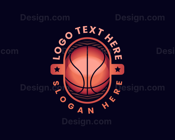 Basketball Sports Player Logo