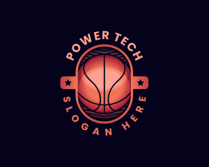 Basketball Sports Player logo