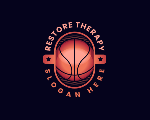 Basketball Sports Player logo