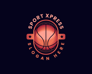 Basketball Sports Player logo