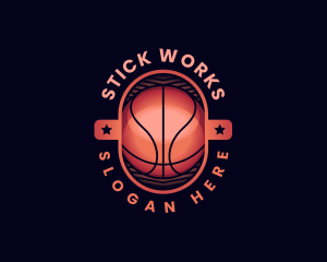 Basketball Sports Player logo design