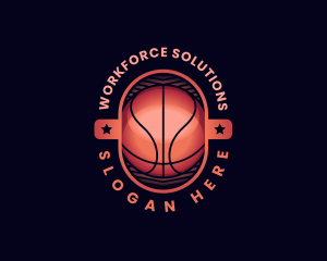 Basketball Sports Player logo design