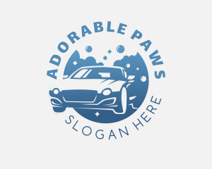 Bubble Car Wash logo design